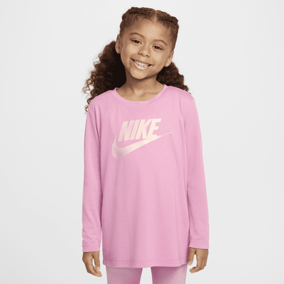 Nike Dri-FIT Little Kids' Long Sleeve T-Shirt and Leggings Set