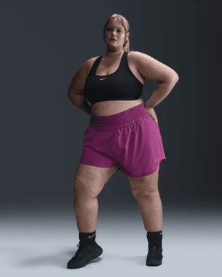 Женские шорты Nike Dri-FIT One Ultra High-Waisted 3" Brief-Lined Shorts (Plus Size)