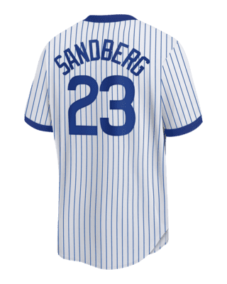 Nike Chicago Cubs Ryne Sandberg Cooperstown Jersey (Sz M) 100% Authentic