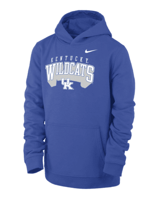 Подростковое худи Kentucky Club Fleece Big Kids' (Boys') Nike College Pullover Hoodie