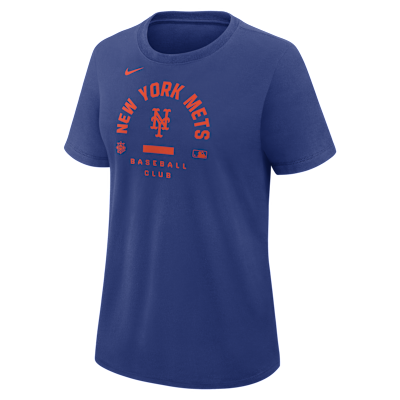 New York Mets Authentic Collection Early Work Women's Nike Dri-FIT MLB T-Shirt
