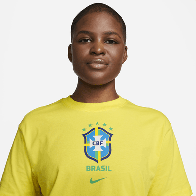 Brazil national football team 2018 World Cup Nike Jersey, nike, tshirt,  jersey, active Shirt png