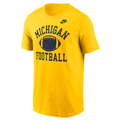 Michigan Legacy Football Icon Men's Nike College T-Shirt