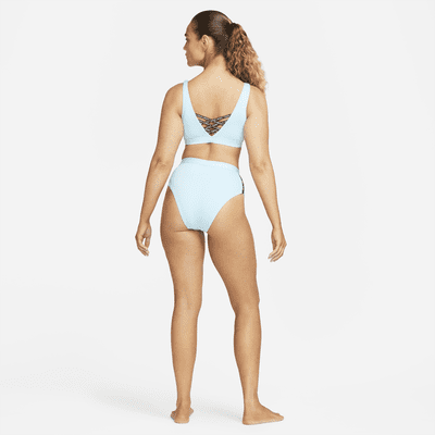 Calzón bikini sexy de cintura alta Nike Sneakerkini para mujer