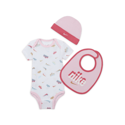 Nike Everyone From Day One Baby (0-9M) 3-Piece Bodysuit Set