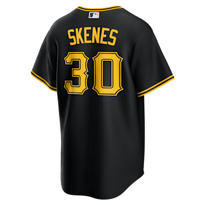 Jersey Nike de la MLB Replica para hombre Paul Skenes Pittsburgh Pirates