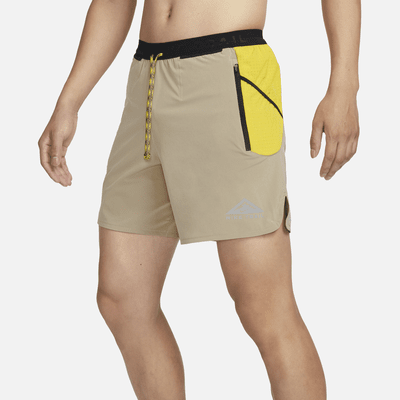 Shorts de running con forro de ropa interior Dri-FIT de 18 cm para hombre Nike Trail Second Sunrise