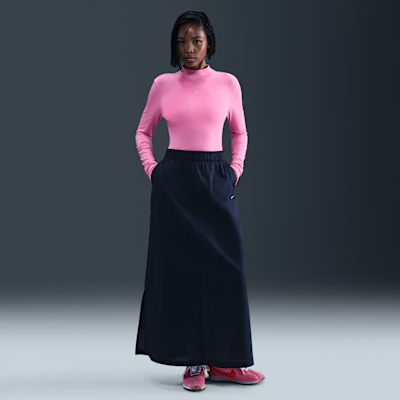 Nike Sportswear Chill Knit Women's Slim Long-Sleeve Mock-Neck T-Shirt