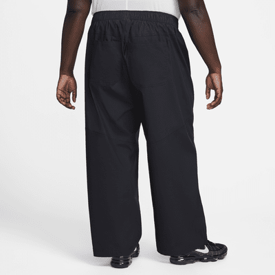 Pantalon taille haute tissé Nike Sportswear Essential pour femme (grande taille)