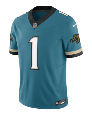 Мужские джерси Travis Etienne Jr. Jacksonville Jaguars Nike Dri-FIT NFL Limited Football Jersey для футбола