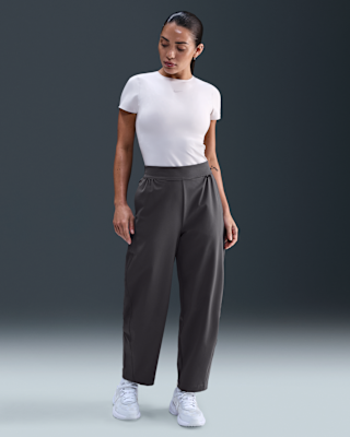 Женские  Nike 24.7 PerfectStretch Dri-FIT High-Waisted Loose Barrel-Leg Pants