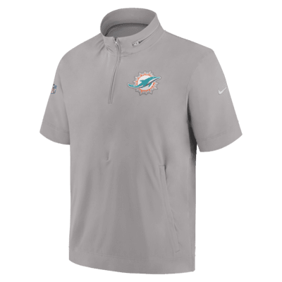 Men's Nike Charcoal Miami Dolphins Sideline Logo Performance Full