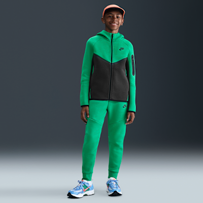 Nike Sportswear Tech Fleece Big Kids' Full-Zip Hoodie