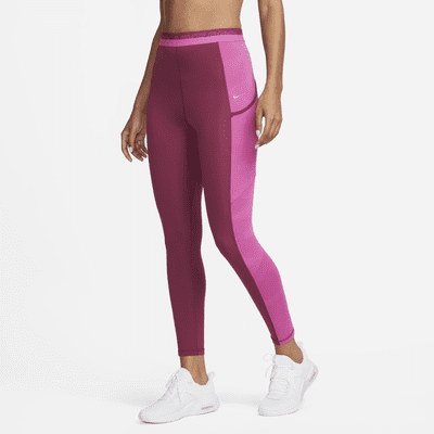 Nike Pro Women's High-Waisted Leggings with Pockets. Nike.com