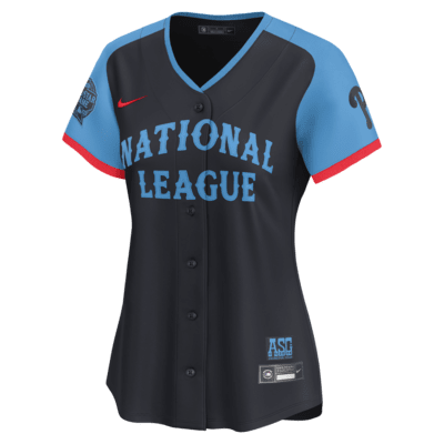 Jersey Nike Dri-FIT ADV de la MLB Limited para mujer Bryce Harper Philadelphia Phillies 2024 All-Star Game