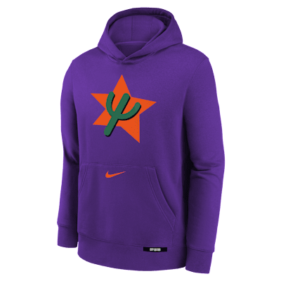 Phoenix Suns Club City Edition Big Kids' Nike NBA Pullover Hoodie