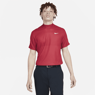 nike mock neck polo