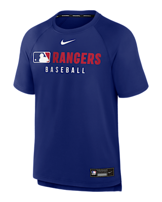 Мужская футболка Texas Rangers Authentic Collection Pregame Nike Dri-FIT MLB