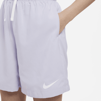 Nike Sportswear Trend Older Kids' (Girls') High-waisted Woven Shorts