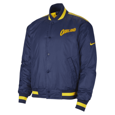 Veste Nike NBA Golden State Warriors City Edition Courtside pour Homme