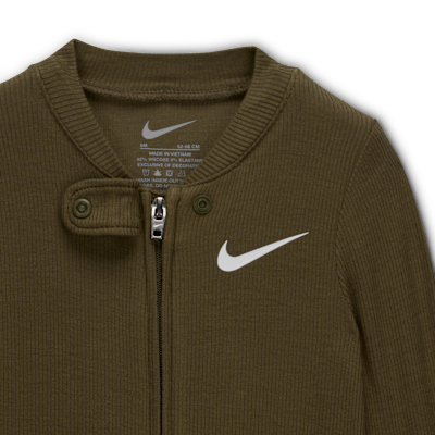 Nike Baby (0-9M) Ribbed Viscose Footed Coverall