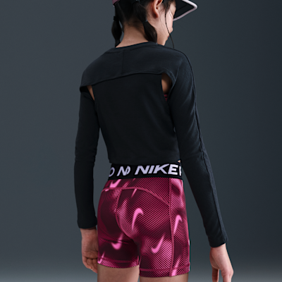 Nike Pro Older Kids' (Girls') Dri-FIT 7.5cm (approx.) Shorts