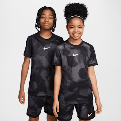 Nike Academy+ Big Kids' Dri-FIT Short-Sleeve Soccer Top