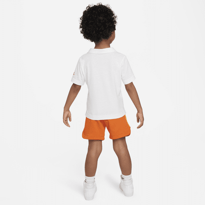 Conjunto de polo y shorts infantil Nike Sportswear Create Your Own Adventure