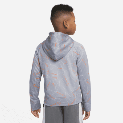 Nike Therma-FIT Big Kids' (Boys') Printed Pullover Hoodie