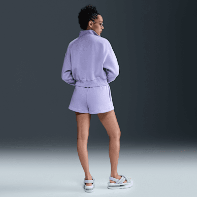 Nike Sportswear Phoenix Fleece Women's High-Waisted Loose Graphic Shorts