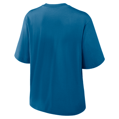 Playera Nike de la NFL para mujer Seattle Seahawks Arch Boxy