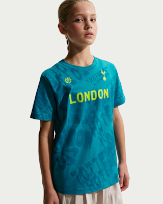 Детская футболка Tottenham Hotspur Big Kids' Nike Soccer