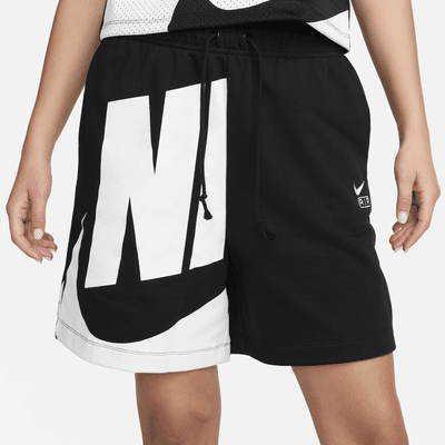 Shorts de French Terry de tiro medio de 15 cm para mujer Nike Air