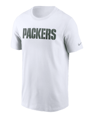 Мужская футболка Green Bay Packers Primetime Wordmark Essential Nike NFL