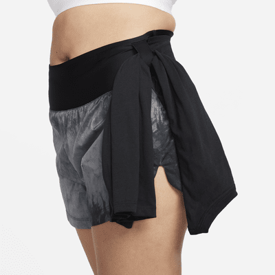 Nike Trail Repel-løbeshorts (7,5 cm) med mellemhøj talje og indershorts til kvinder