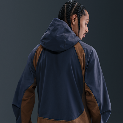 Nike Tech Men's Dri-FIT Woven Color-Block Windrunner Loose Jacket