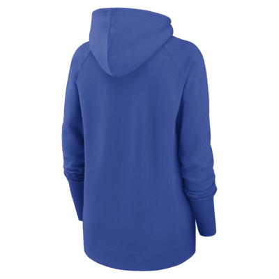 Nike Assymetrical (NFL Los Angeles Rams) Women's Full-Zip Hoodie