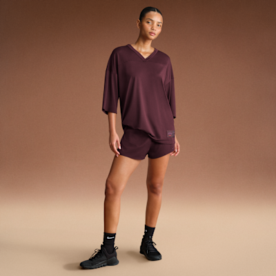 NikeSKIMS Airy Women's Oversized V-Neck T-Shirt