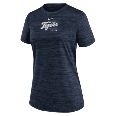 Detroit Tigers Authentic Collection Practice Velocity Women's Nike Dri-FIT MLB T-Shirt