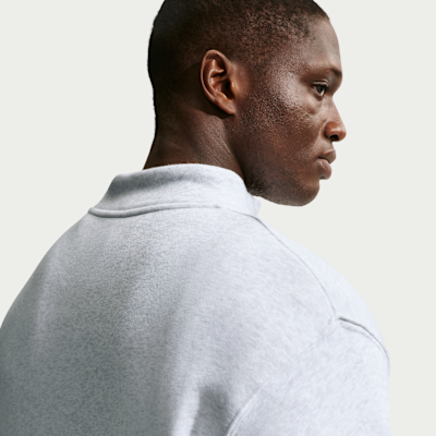 Prenda para la parte superior de tejido Fleece con medio cierre para hombre Nike Sportswear Club