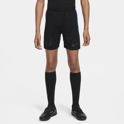 FC Barcelona 2024/25 Stadium Away Nike Replika-Fußballshorts mit Dri-FIT-Technologie (ältere Kinder)