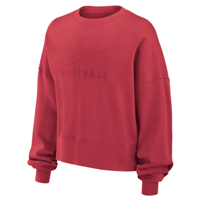 Nike Phoenix Fleece Women's Softball Crew-Neck Sweatshirt