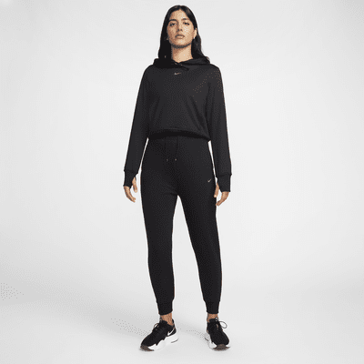 Joggers de French Terry de cintura alta de 7/8 para mujer Nike Dri-FIT One