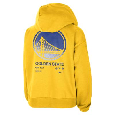 Golden State Warriors Standard Issue Women's Nike Dri-FIT NBA Pullover Hoodie