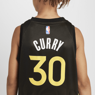 Stephen Curry Golden State Warriors City Edition Older Kids' Nike Dri-FIT NBA Swingman Jersey