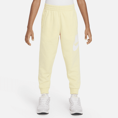 Pants de entrenamiento de French Terry para niños talla pequeña Nike Sportswear Club Fleece