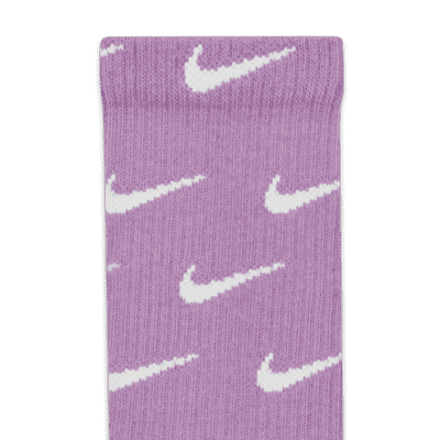 Nike Everyday Plus Cushioned Kids' Crew Socks (6 Pairs)