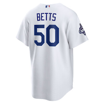 Mookie Betts Los Angeles Dodgers 2025 World Series Champions Men's Nike MLB Replica Jersey