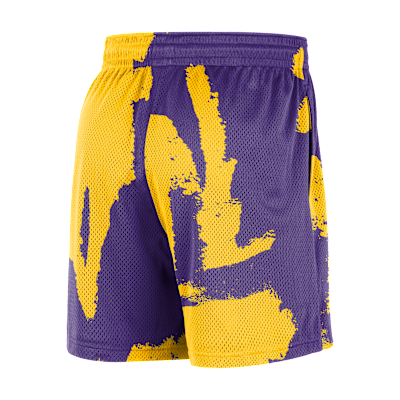 Los Angeles Lakers Courtside Men's Jordan Dri-FIT NBA Mesh Practice Shorts