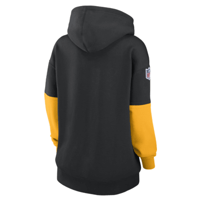 Pittsburgh Steelers Sideline Essential Women's Nike NFL Pullover Hoodie